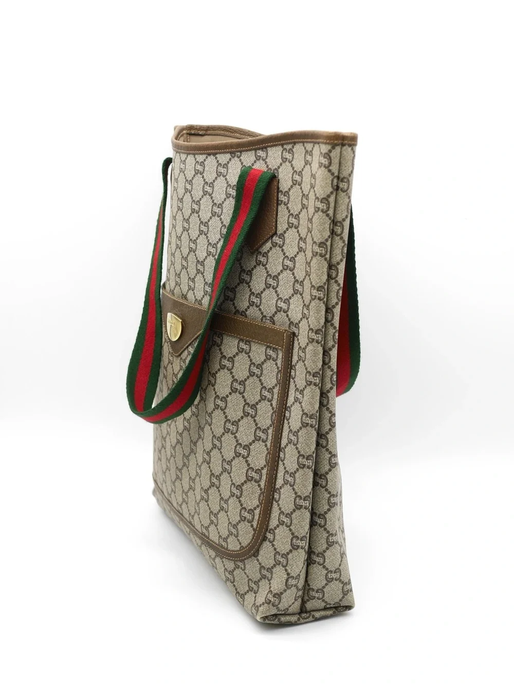 🍓GUCCI GG PVC Sherryline Shoulder Bag